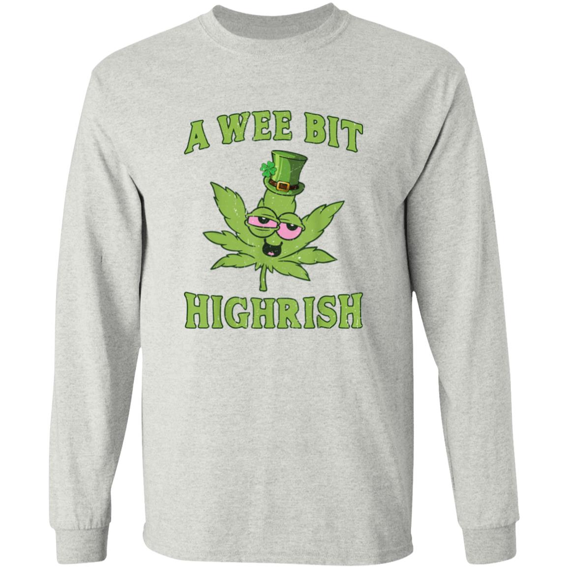 St Patricks Day A Wee Bit Highrish Shirt