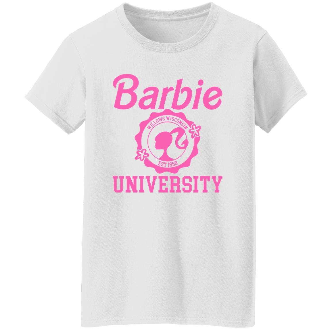 Barbie University Shirt
