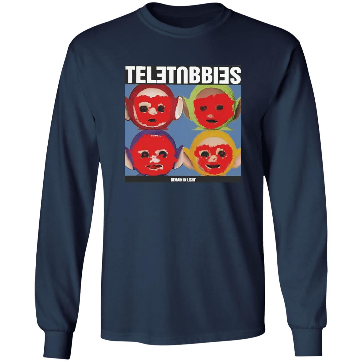 Teletubbies Remain In Light Shirt