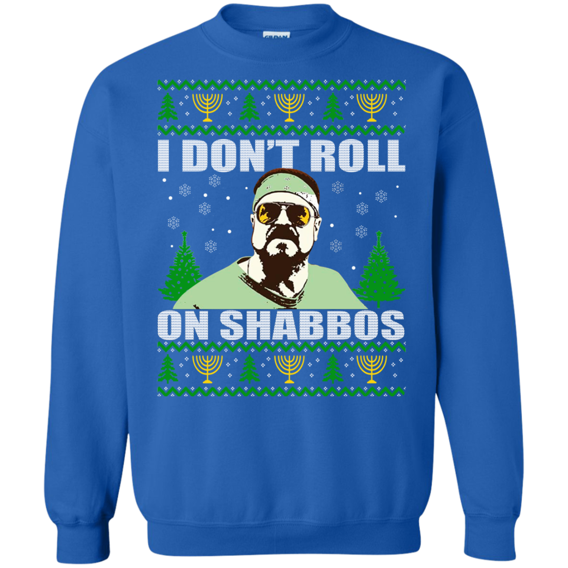 I Don’t Roll on Shabbos Ugly Christmas Sweater - TeeDragons