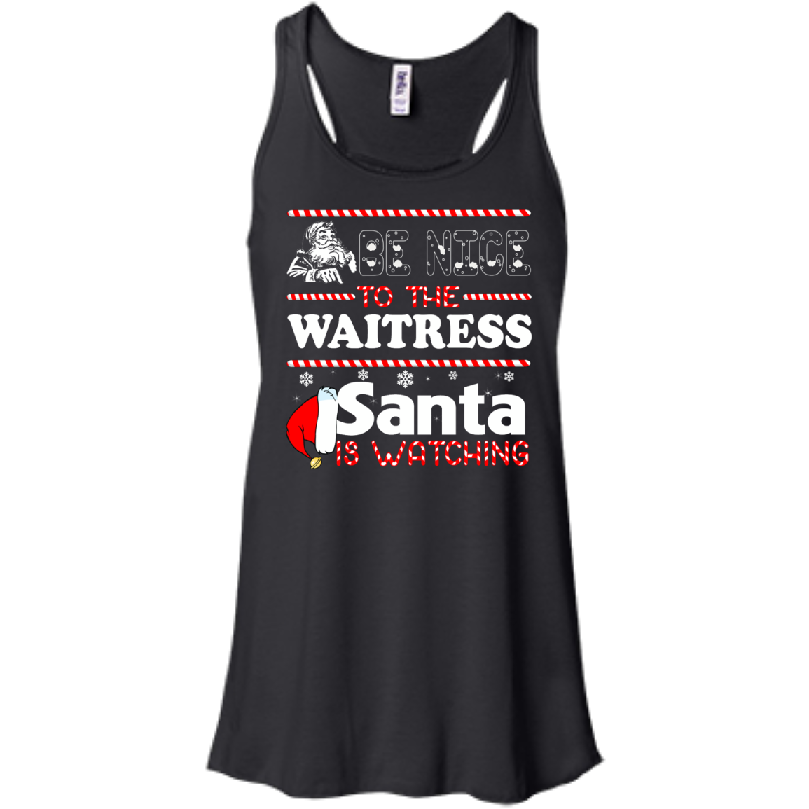 Be Nice To The Waitress Santa Is Watching Sweatshirt, T-shirt - TeeDragons
