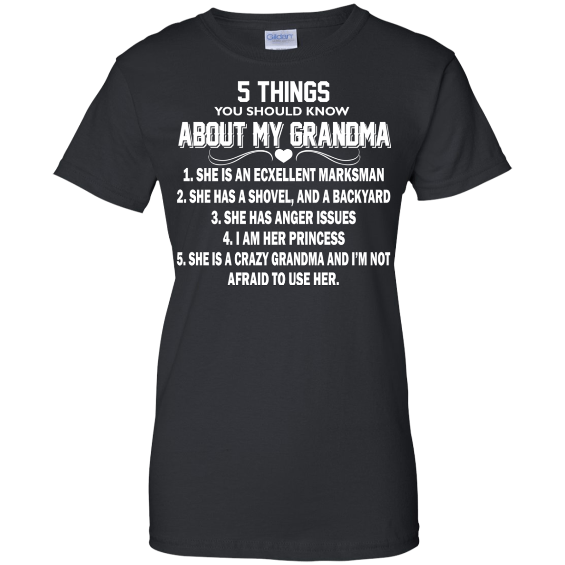 5 Things You Should Know About My Grandma Shirt, Hoodie, Tank - TeeDragons