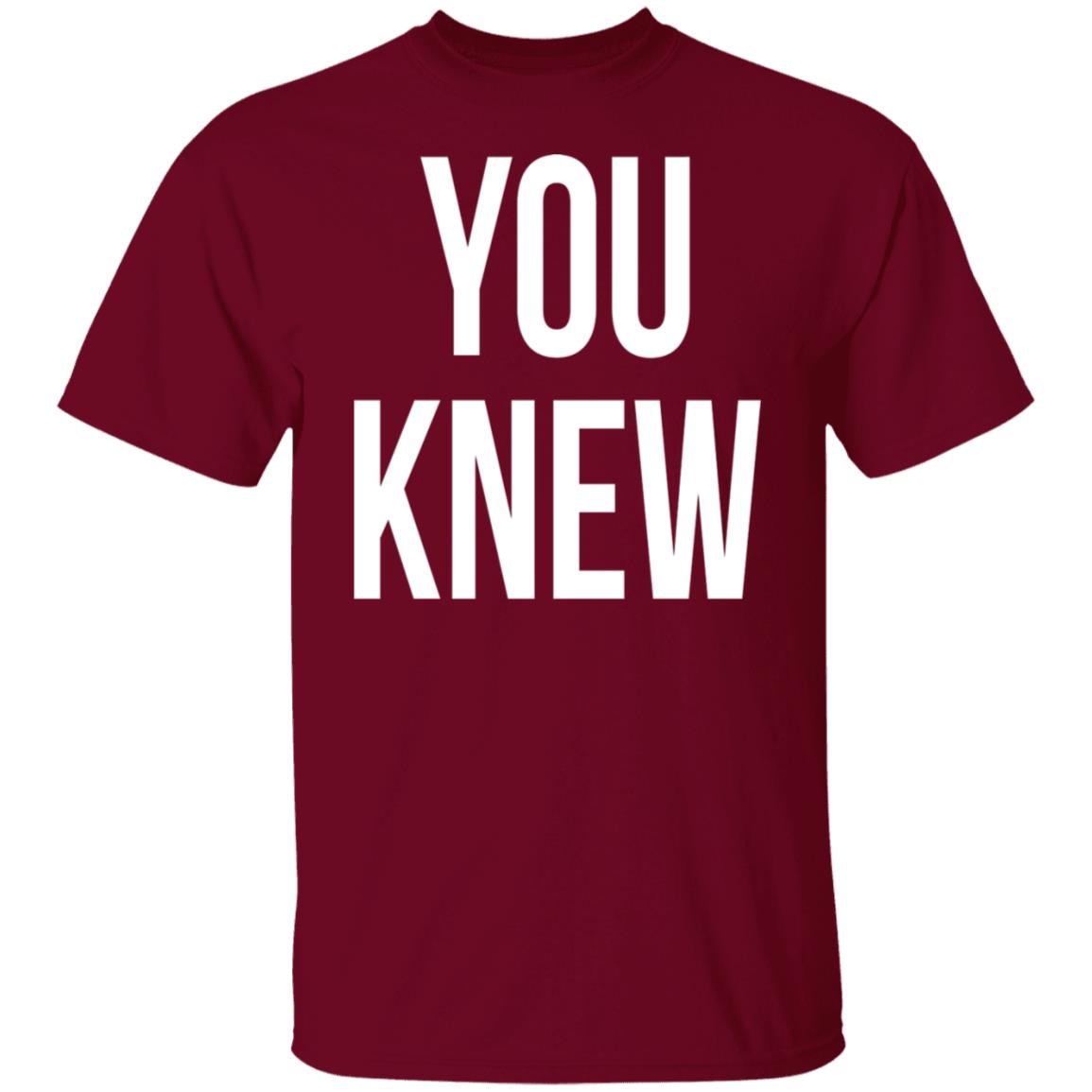 Madison Shanley You Knew Shirt
