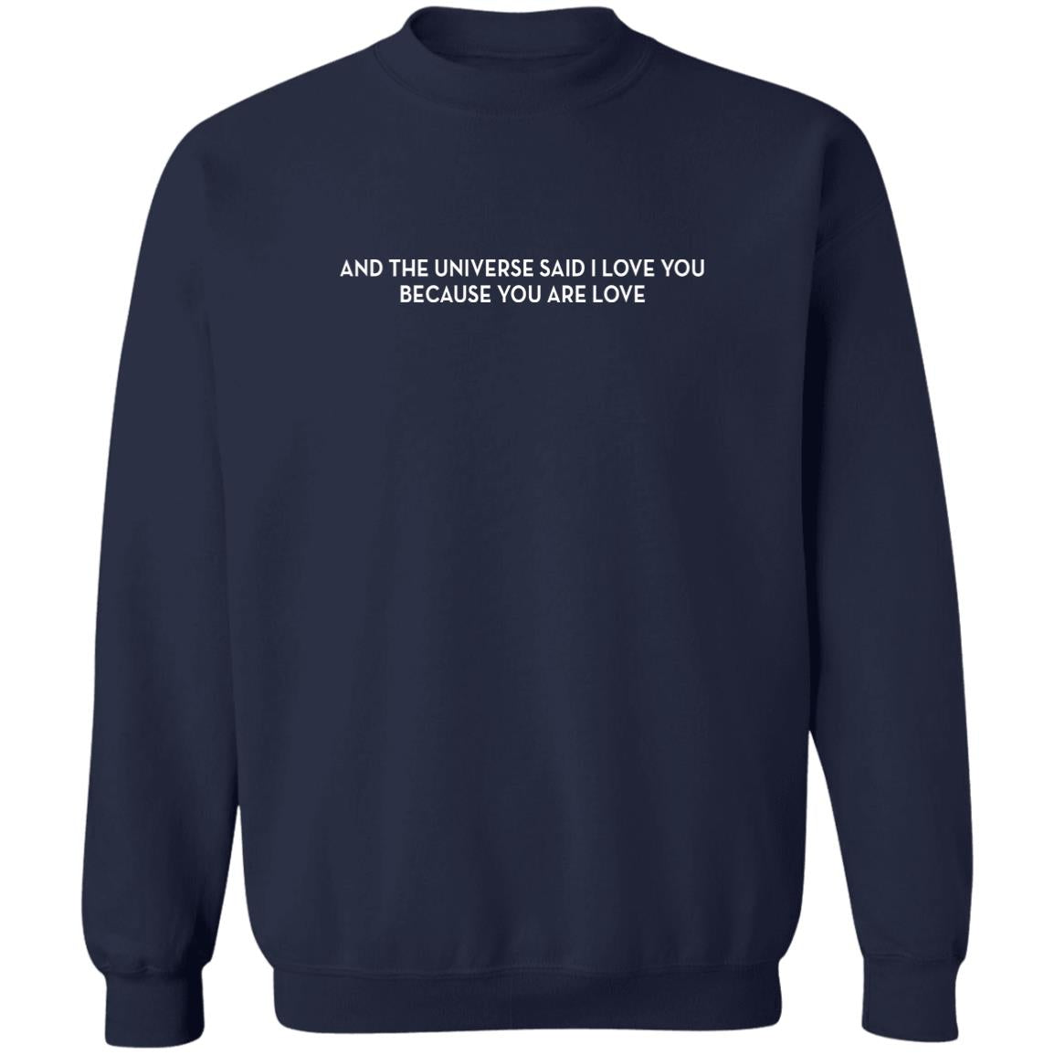 And The Universe Said I Love You Because You Are Love Shirt