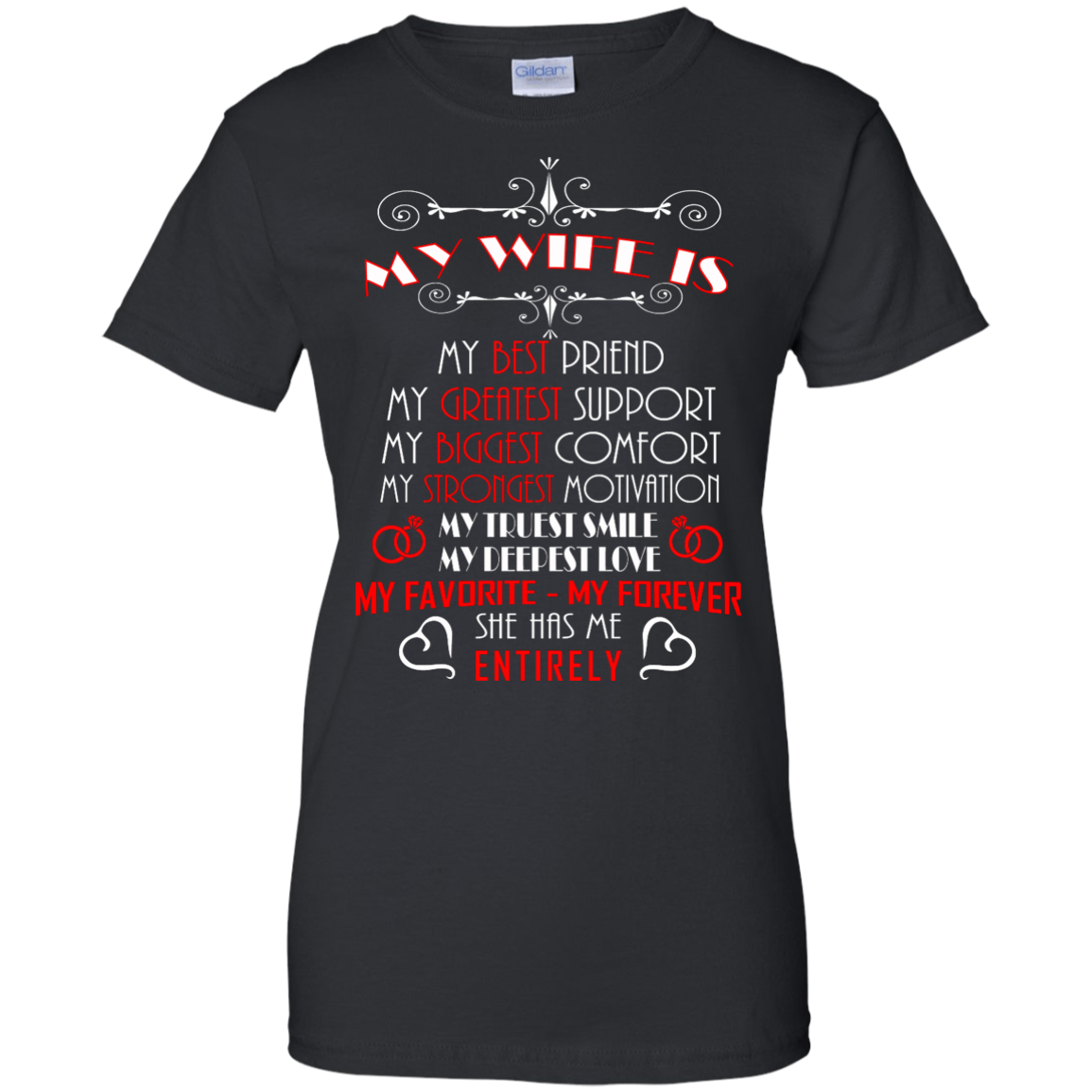 My Wife Is My Best Friend - She Has Me Entirely Shirt, Hoodie, Tank - TeeDragons