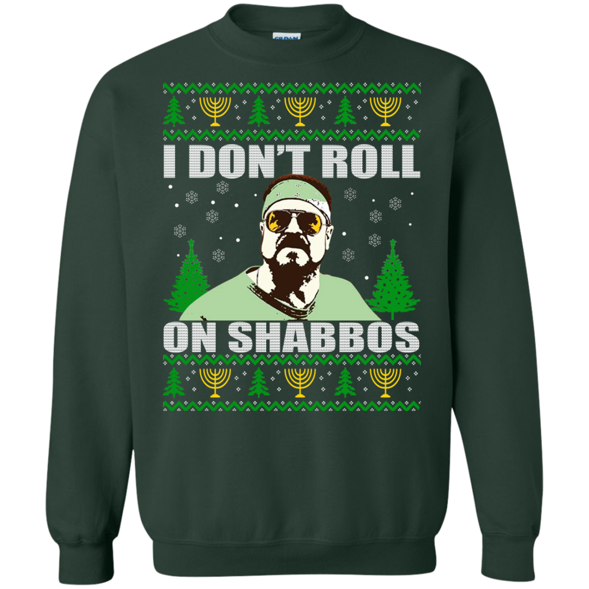 I Don’t Roll on Shabbos Ugly Christmas Sweater - TeeDragons