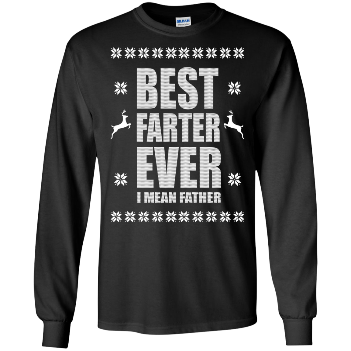 Best Farter Ever - I Mean Father Christmas Sweater - TeeDragons