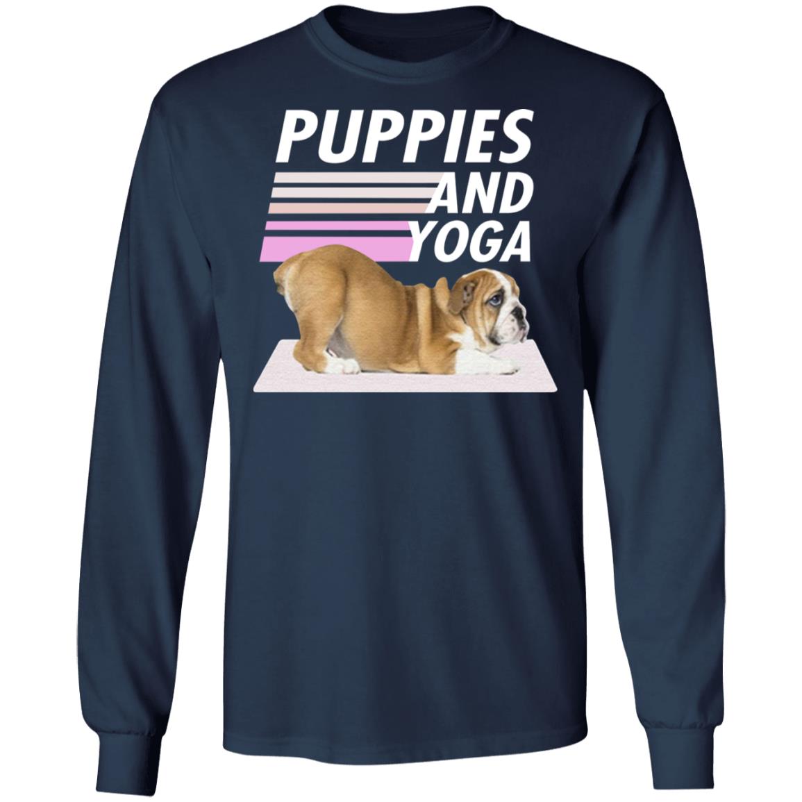 Puppies And Yoga Shirt
