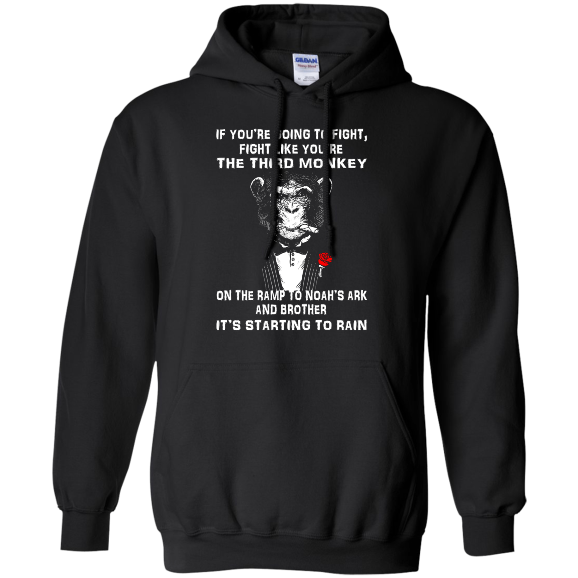 If You're Going To Fight, Fight Like You're The Third Monkey T-Shirt - TeeDragons