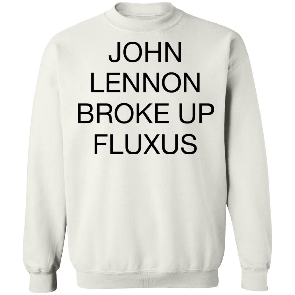 John Lennon Broke Up Fluxus Shirt