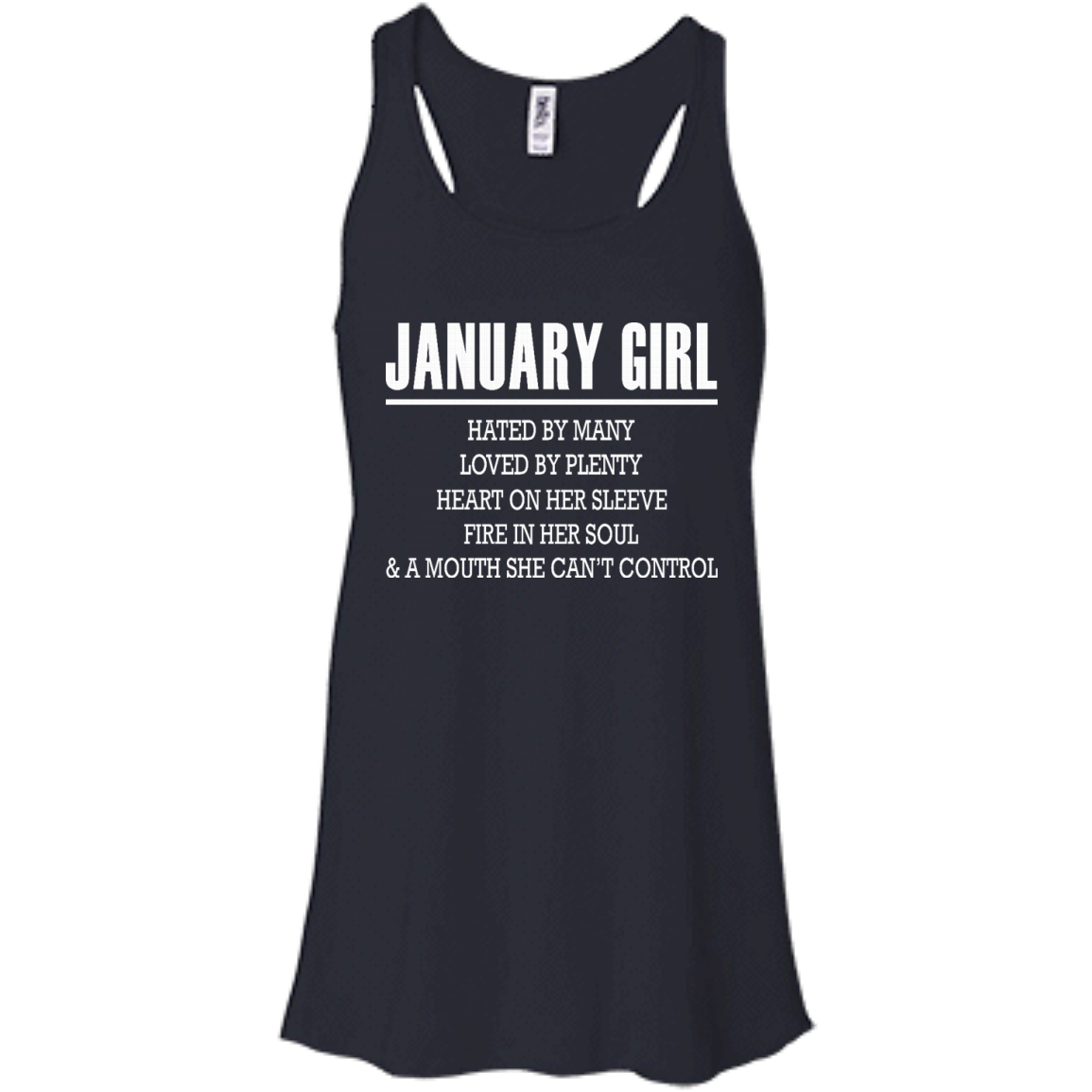 January Girl - Hated By Many, Loved By Plenty Heart On Her Sleeve T-Shirt - TeeDragons