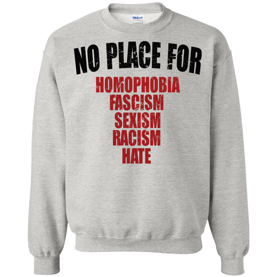 No Place For Homophobia, Fascism, Sexism, Racism, Hate Shirt, Hoodie - TeeDragons