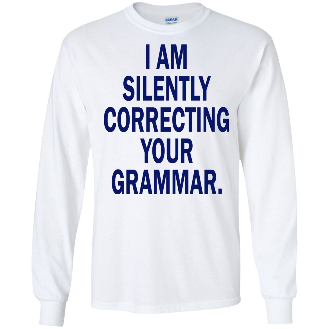 I Am Silently Correcting Your Grammar Shirt, Hoodie - TeeDragons