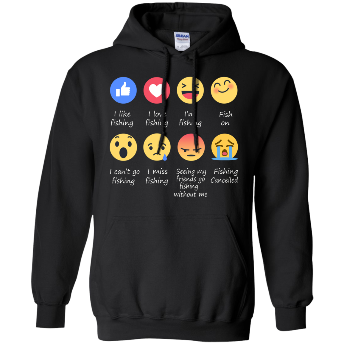 Fishing Emotion Shirt, Hoodie, Tank - TeeDragons