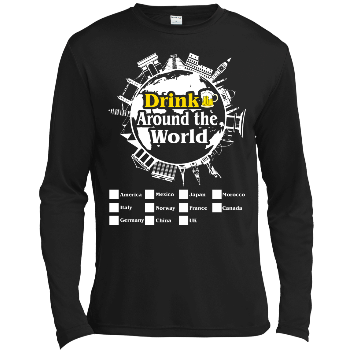 Drink Around The World Shirt, Hoodie, Tank - TeeDragons