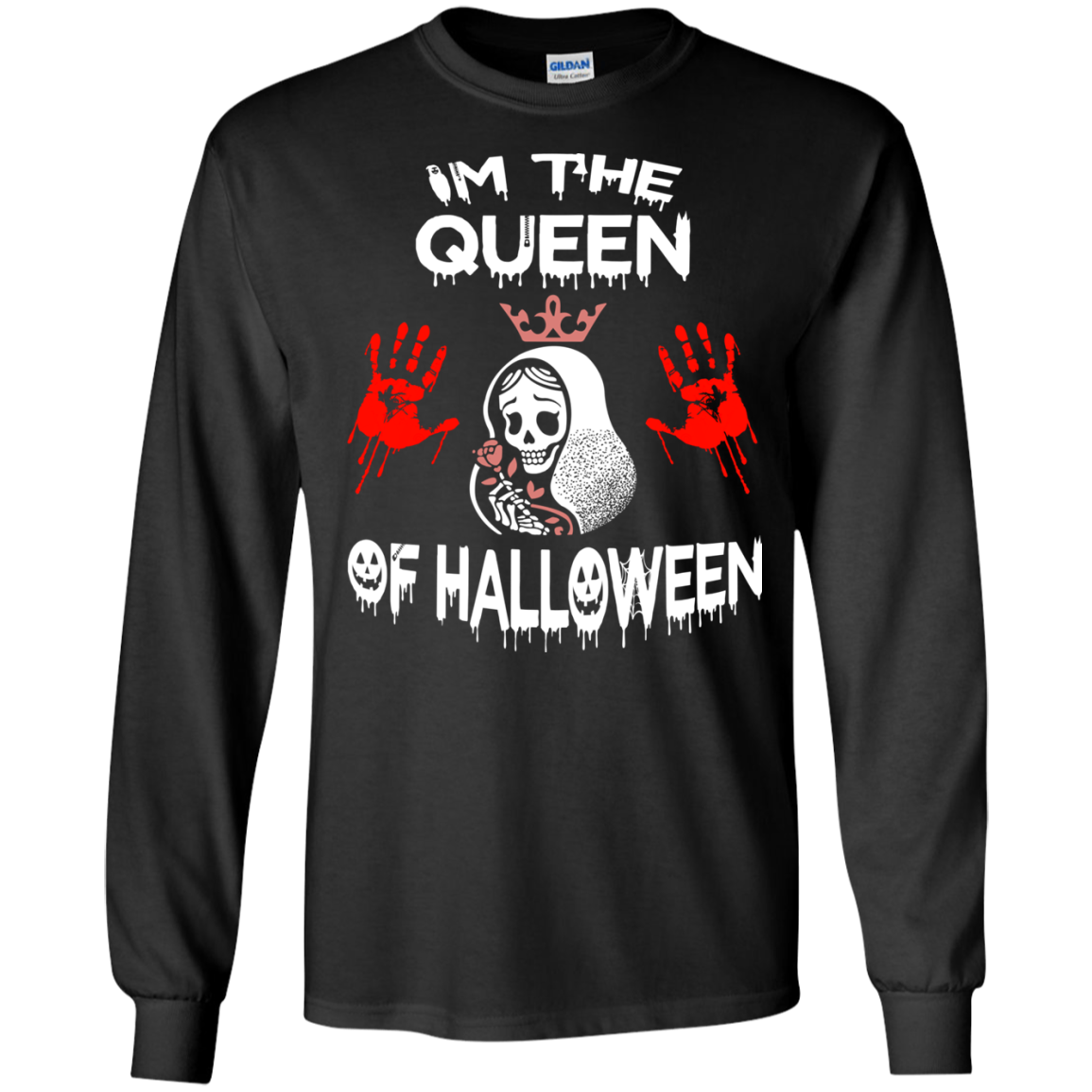 Im The Queen Of Halloween Shirt, Hoodie, Tank - TeeDragons