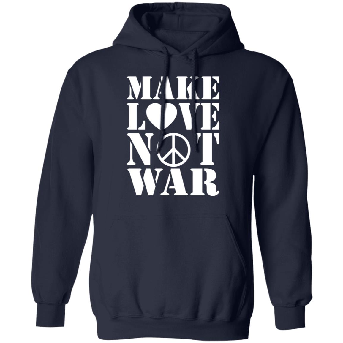 Make love not war shirt