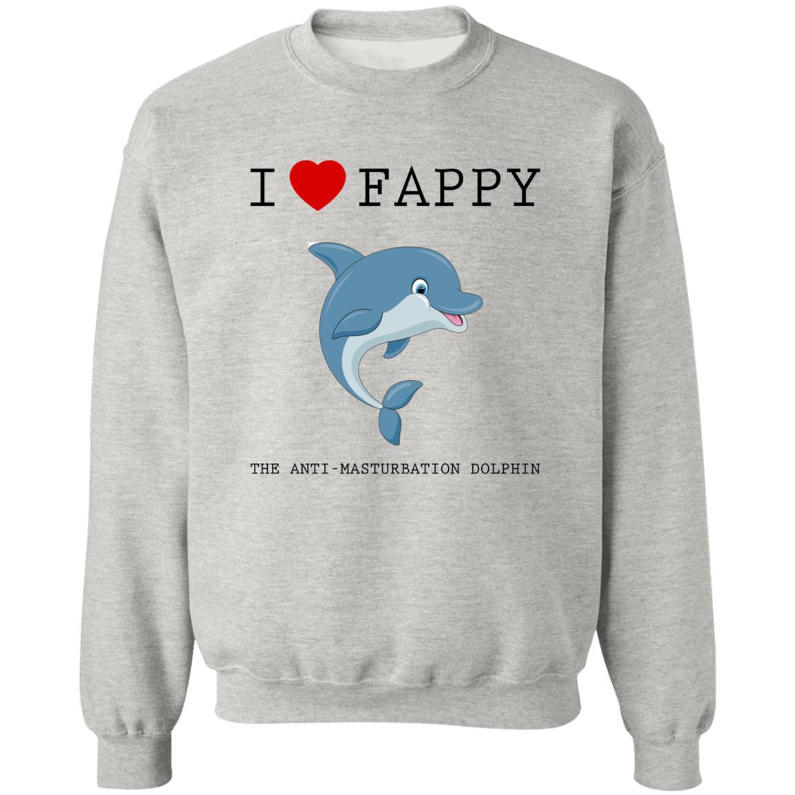 I Love Fappy The Anti-Masturbation Dolphin Shirt