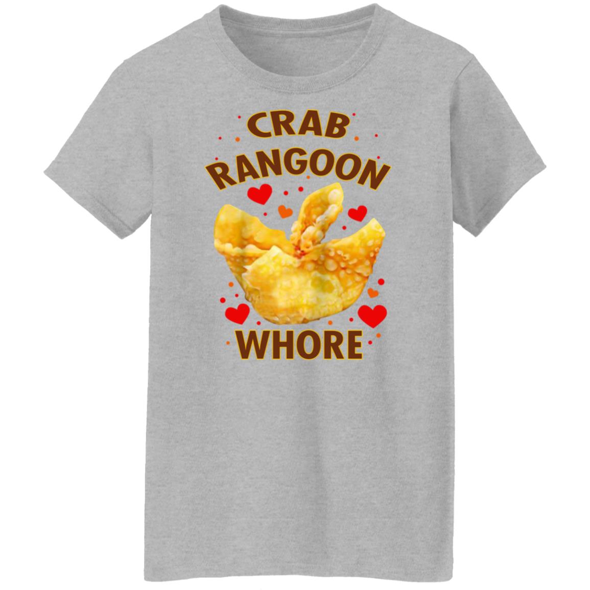 Crab rangoon whore shirt