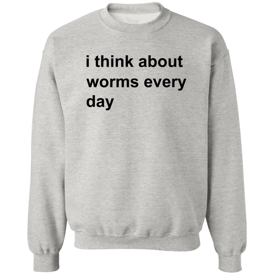 I Think About Worms Every Day Shirt