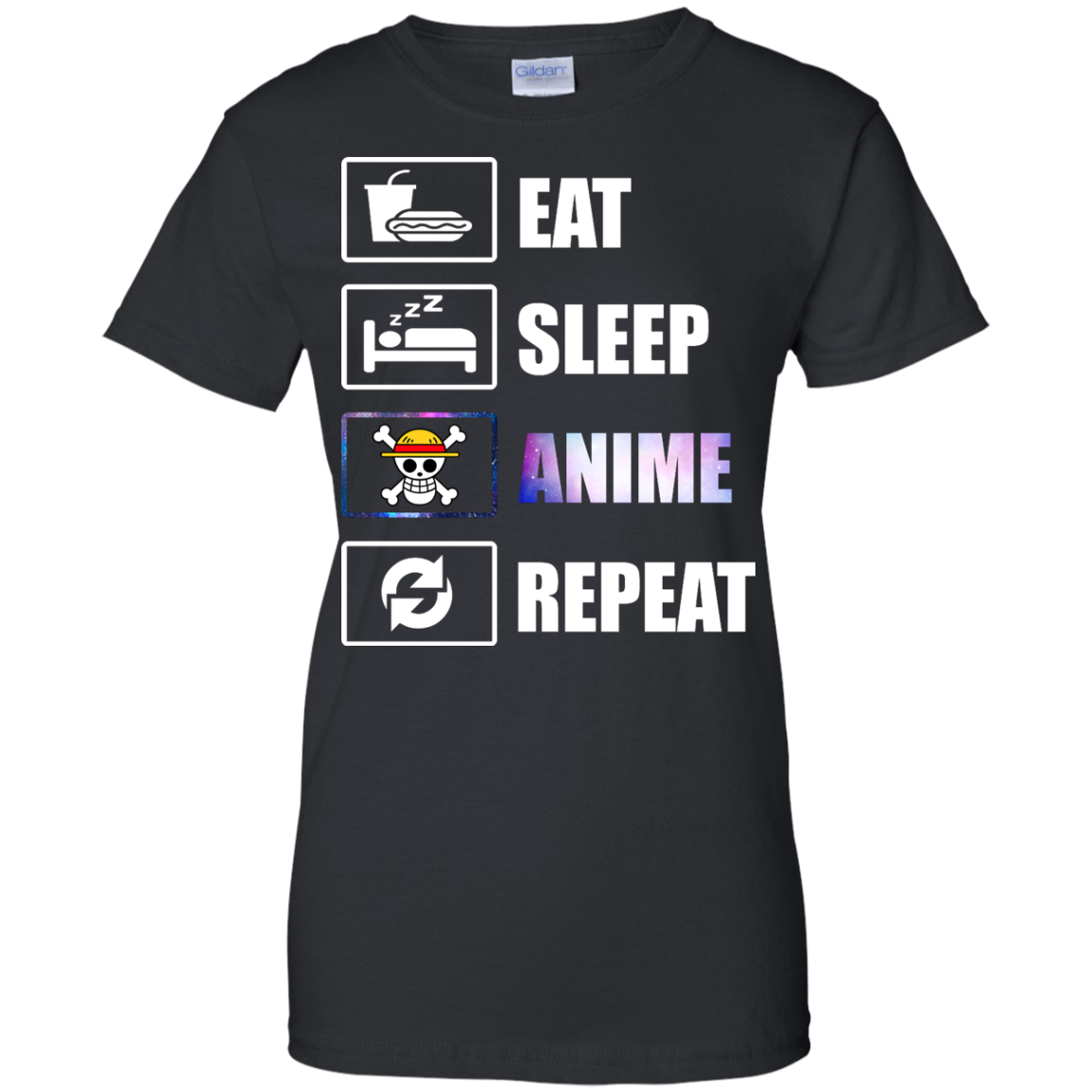 Eat Sleep Anime Repeat Shirt, Hoodie - TeeDragons