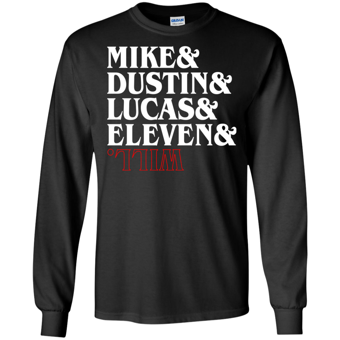 Stranger Things - Mike - Dustin - Lucas - Eleven And Will T-shirt - TeeDragons