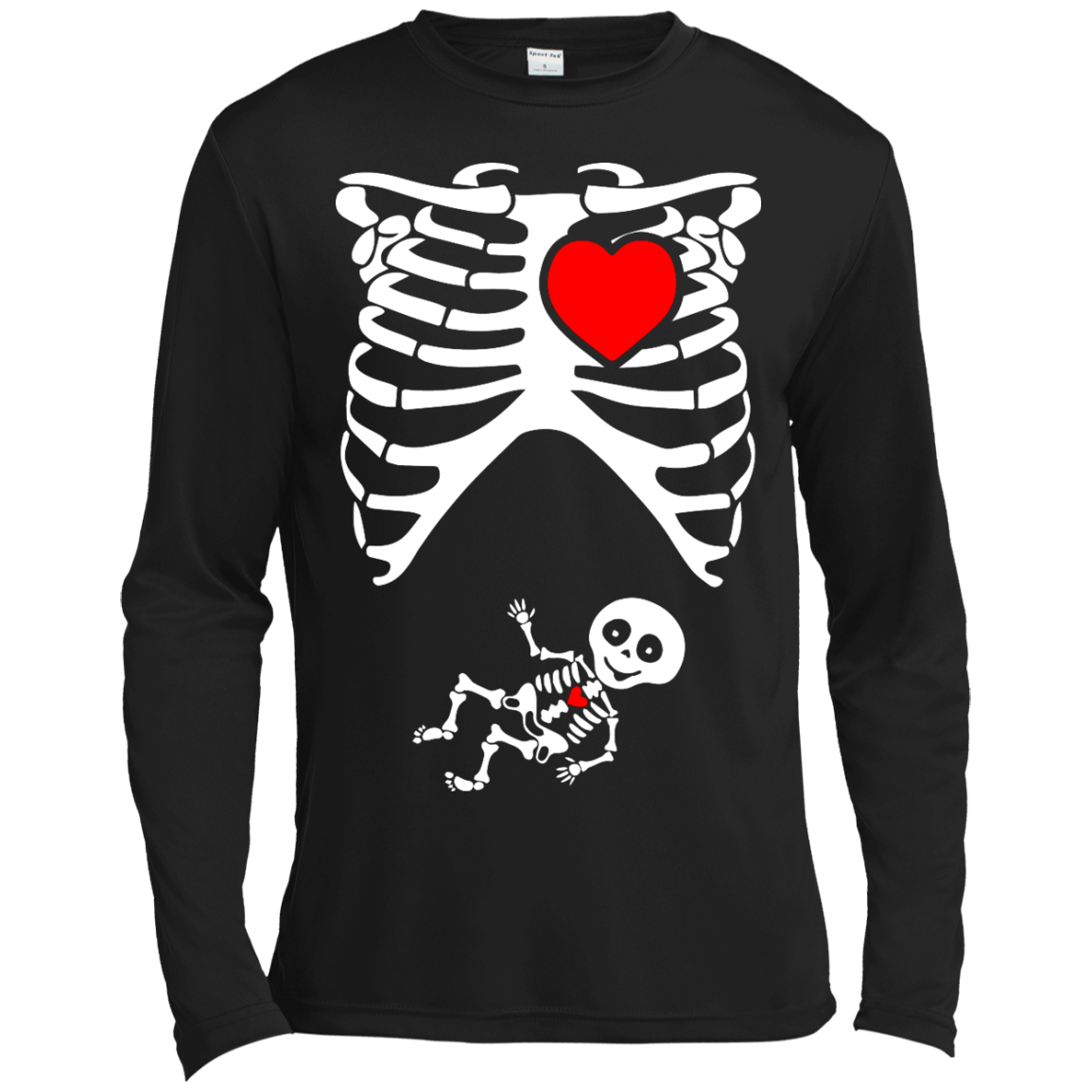 Halloween Funny Sexy Pregnant Xray Skeleton Baby Shirt, Hoodie, Tank - TeeDragons