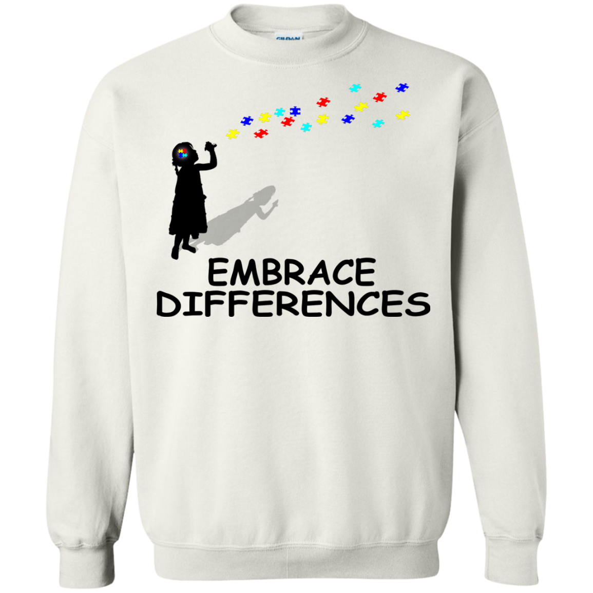 Embrace Differences Shirt, Hoodie, Tank - TeeDragons