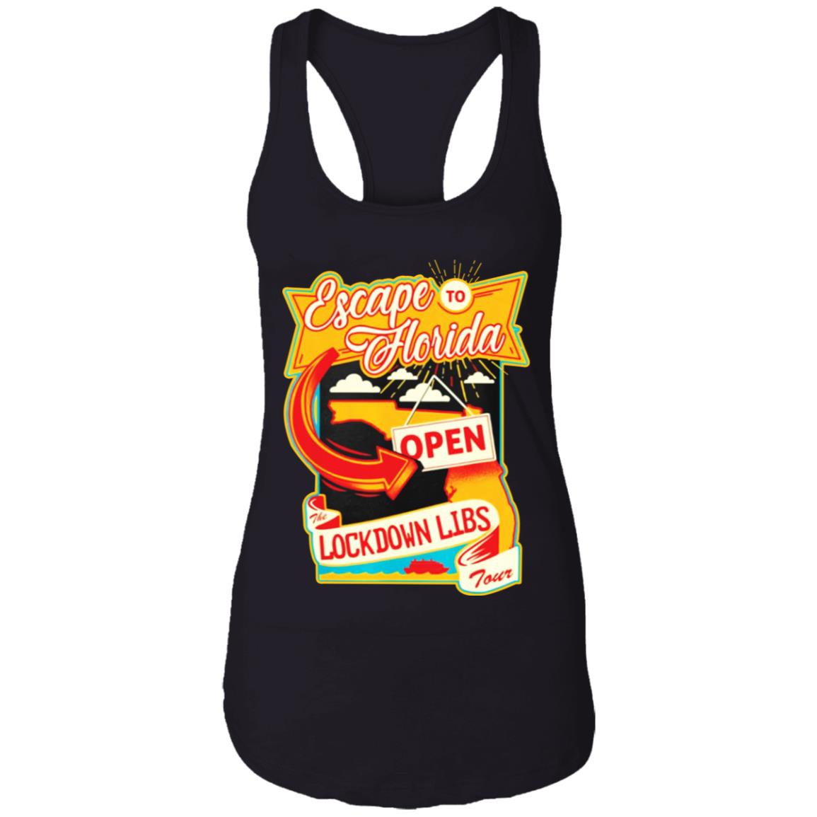 Desantis Escape To Florida Open Lockdown Libs Tour Shirt