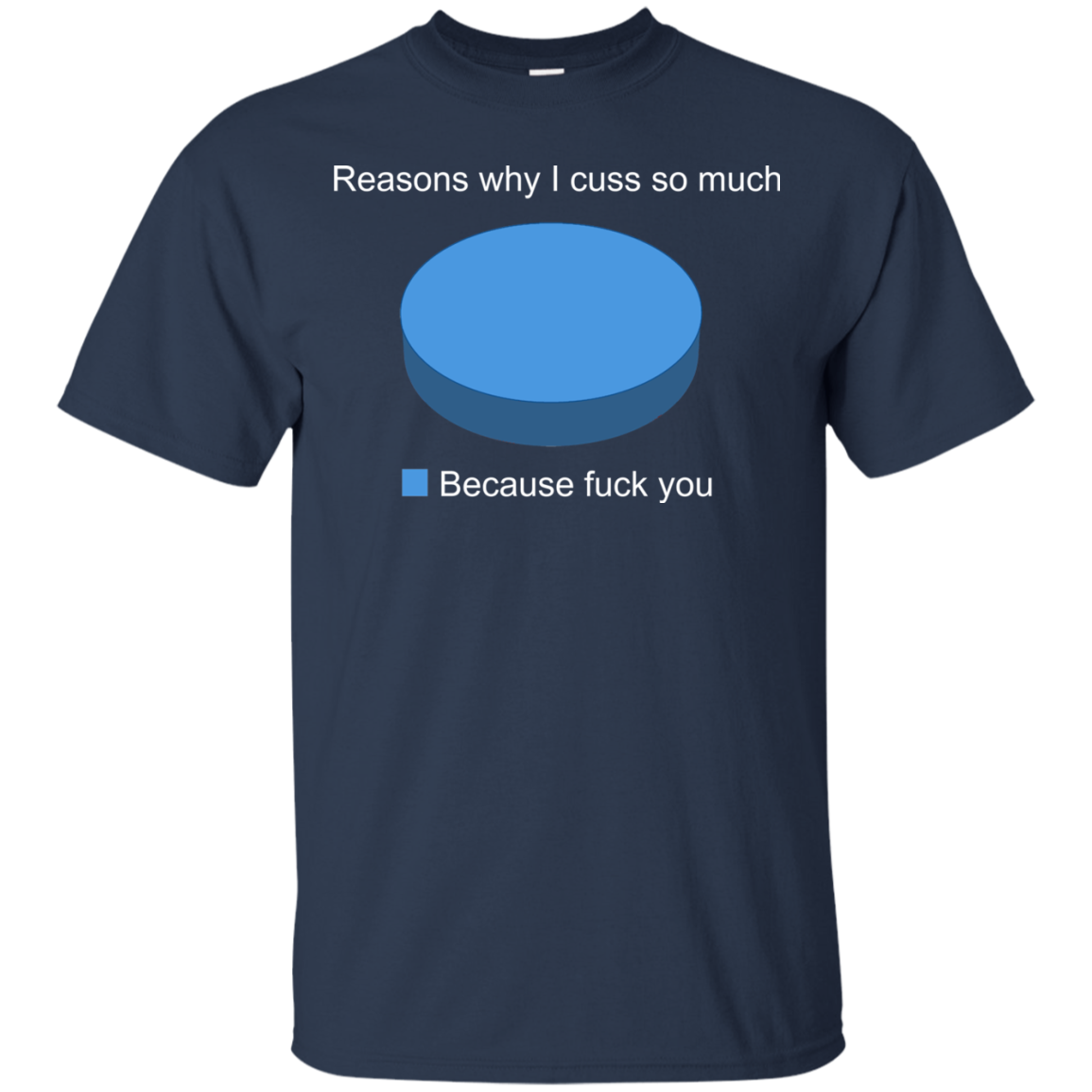 Reasons Why I Cuss So Much - Because Fuck You Shirt, Hoodie - TeeDragons