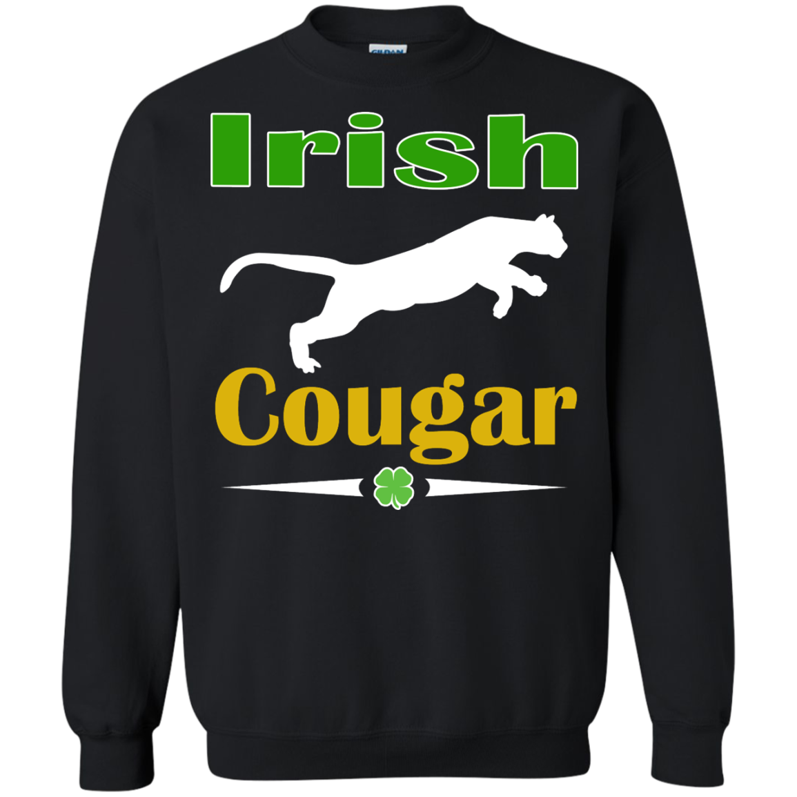 Irish Cougar Shirt - Hoodie - Tank - TeeDragons