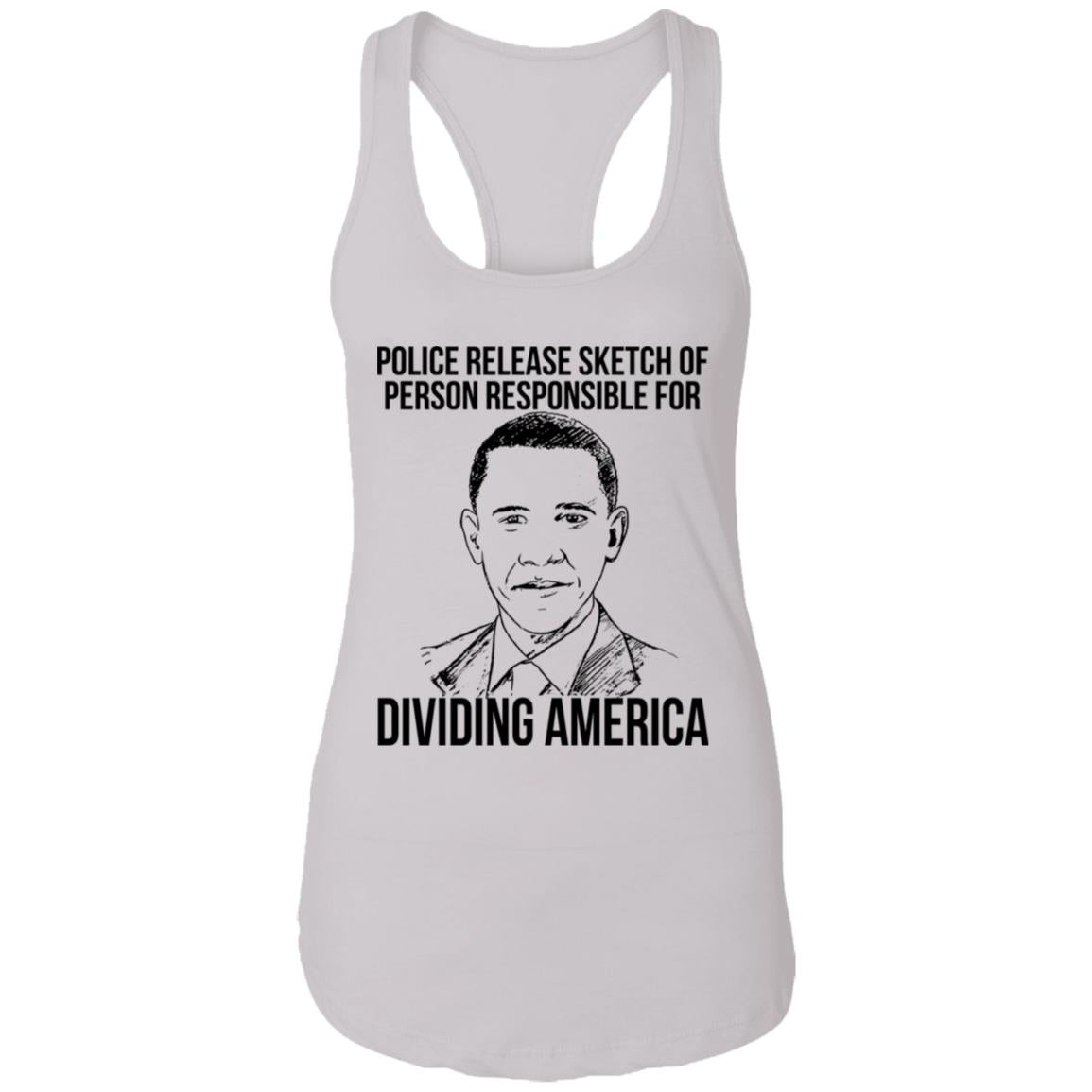 Police release sketch of person responsible for dividing america shirt