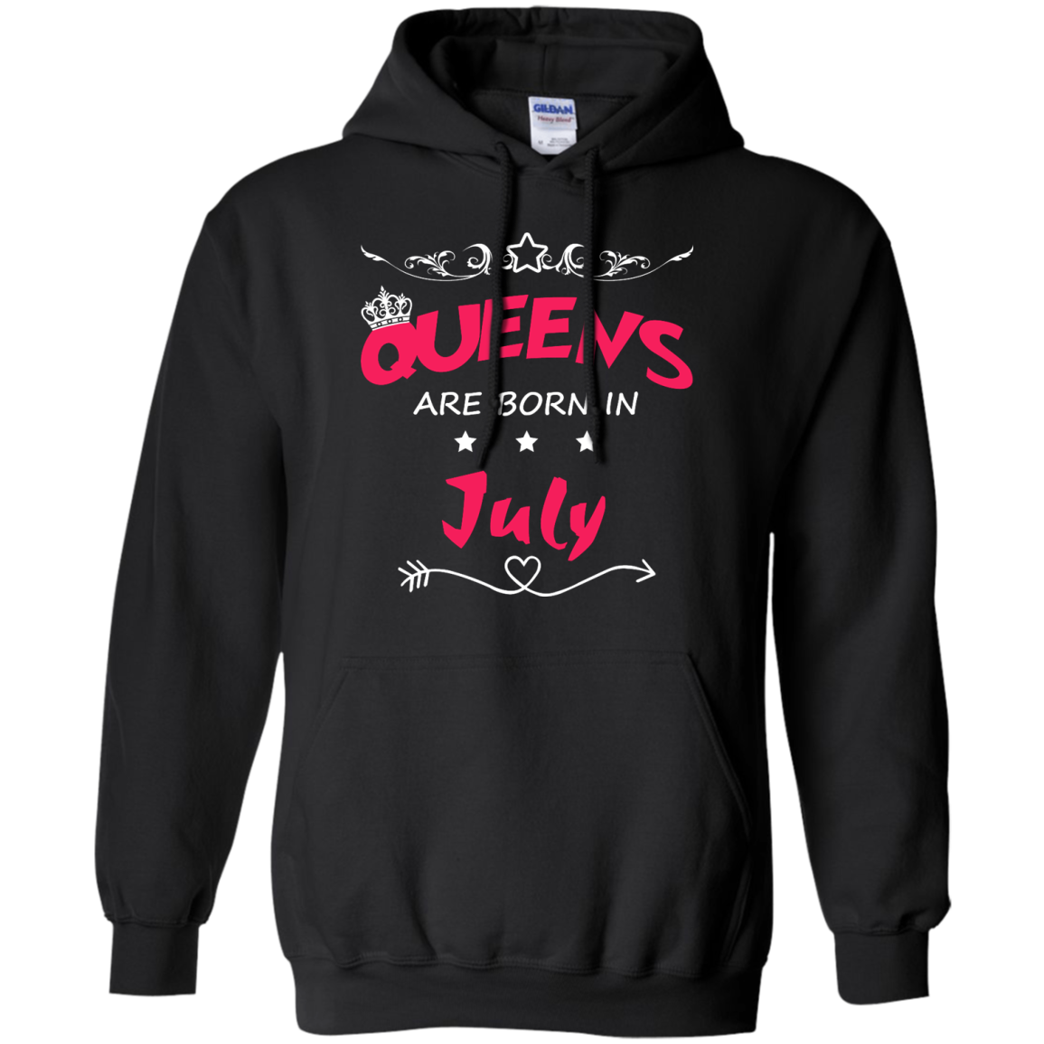 Queens Are Born In July Shirt, Hoodie, Tank - TeeDragons