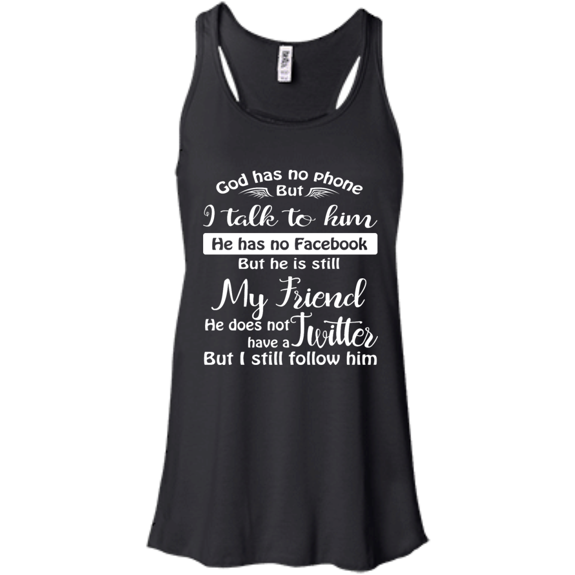 God Has No Phone, No Facebook, No Twitter Shirt, Hoodie - TeeDragons
