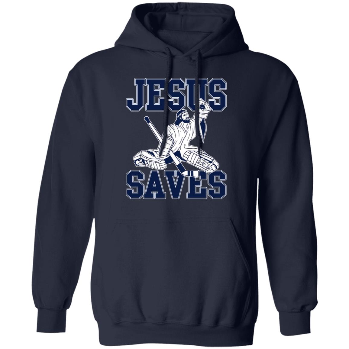 Jesus Saves Hockey Shirt