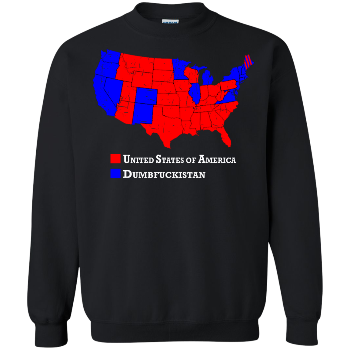 2016 Presidential Election Map Shirt, Hoodie, Tank - TeeDragons