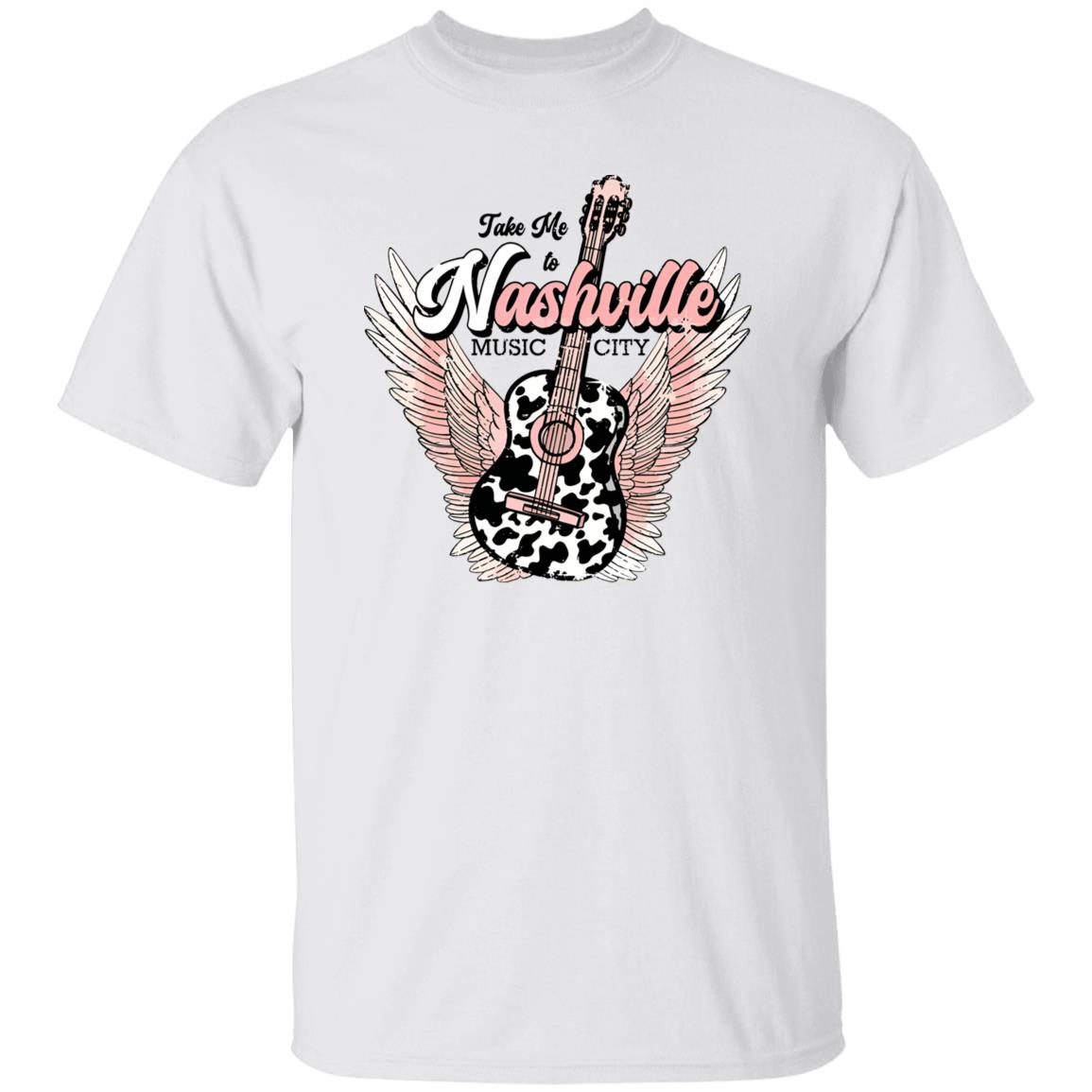Take Me To Nashville Music City Guitar Shirt
