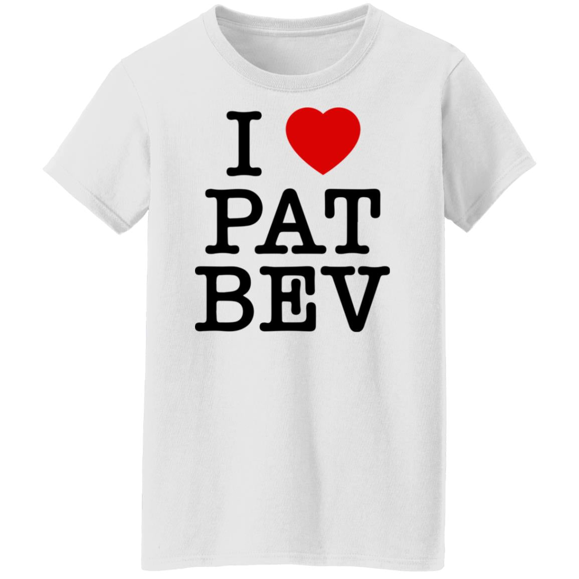 I Love Pat Bev Shirt - TeeDragons