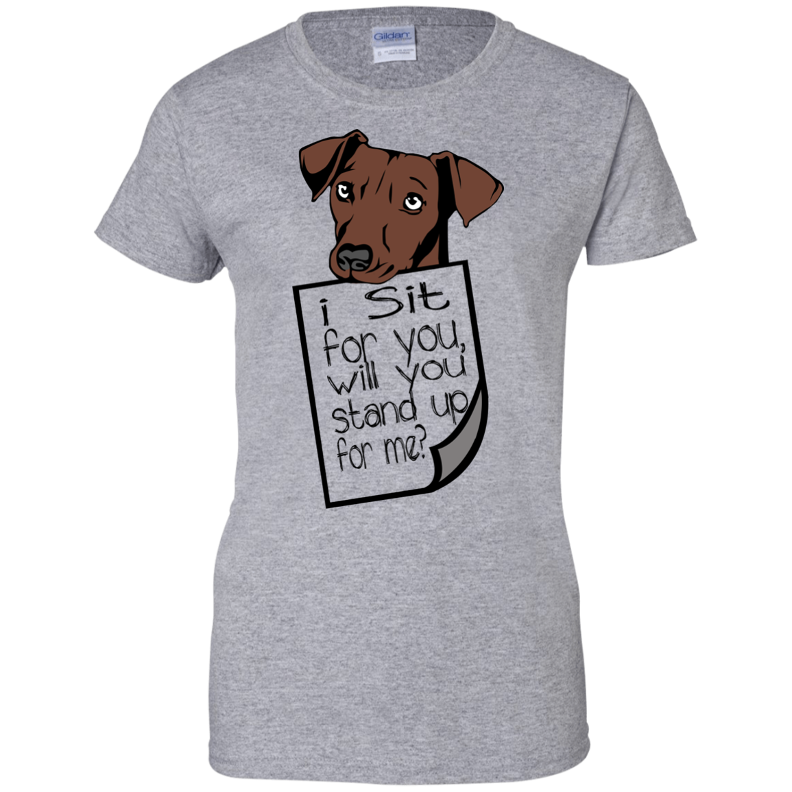 I Sit For You, Will You Stand Up For Me Shirt, Hoodie, Tank - TeeDragons