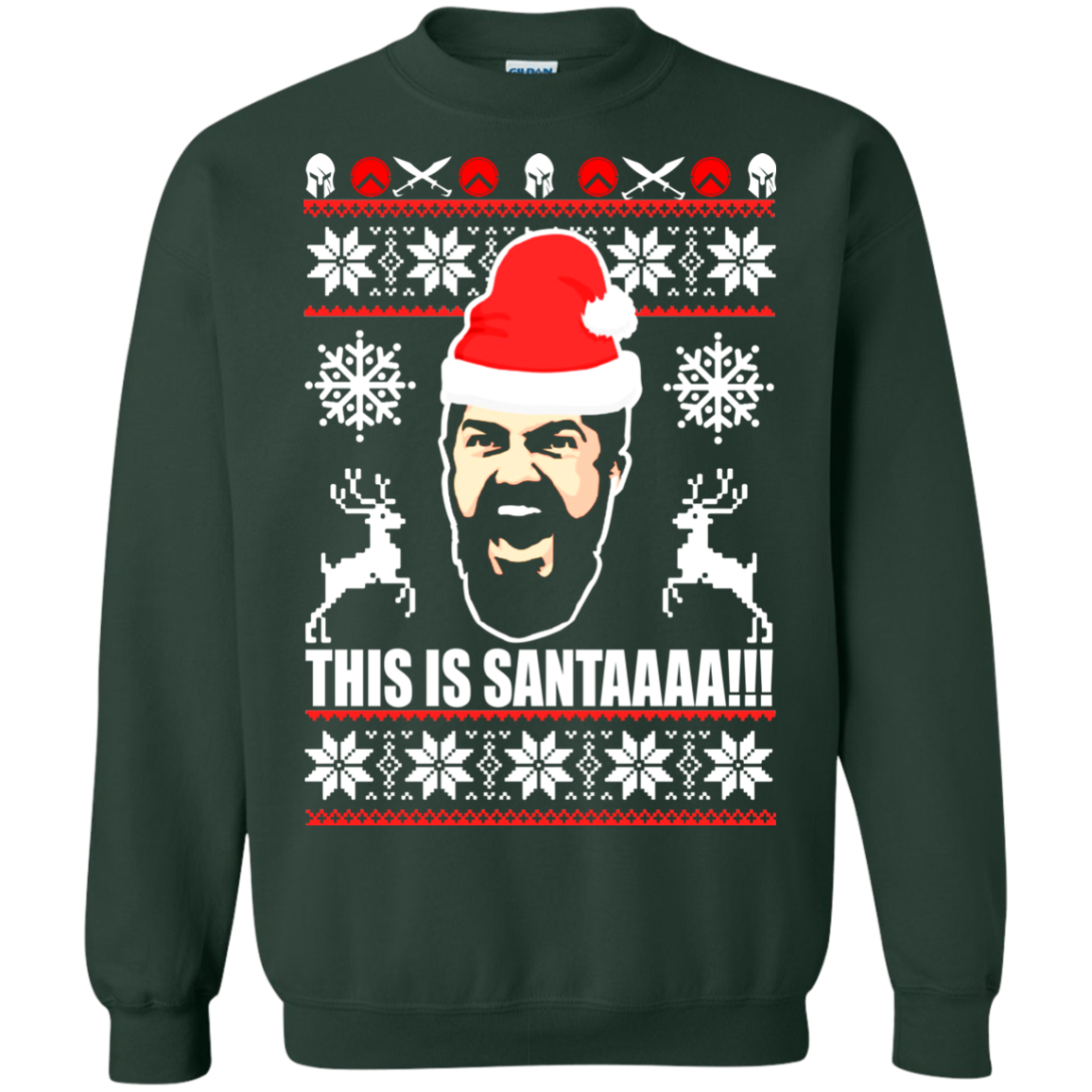 300 - This Is Santa Christmas Sweater - TeeDragons