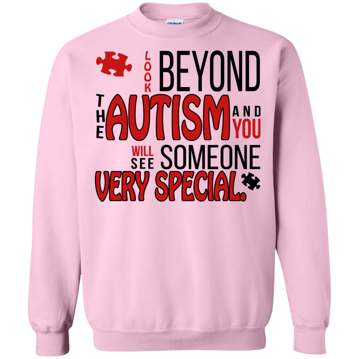 Look Beyond The Autism And You Will See Someone Very Special Shirt, Hoodie - TeeDragons