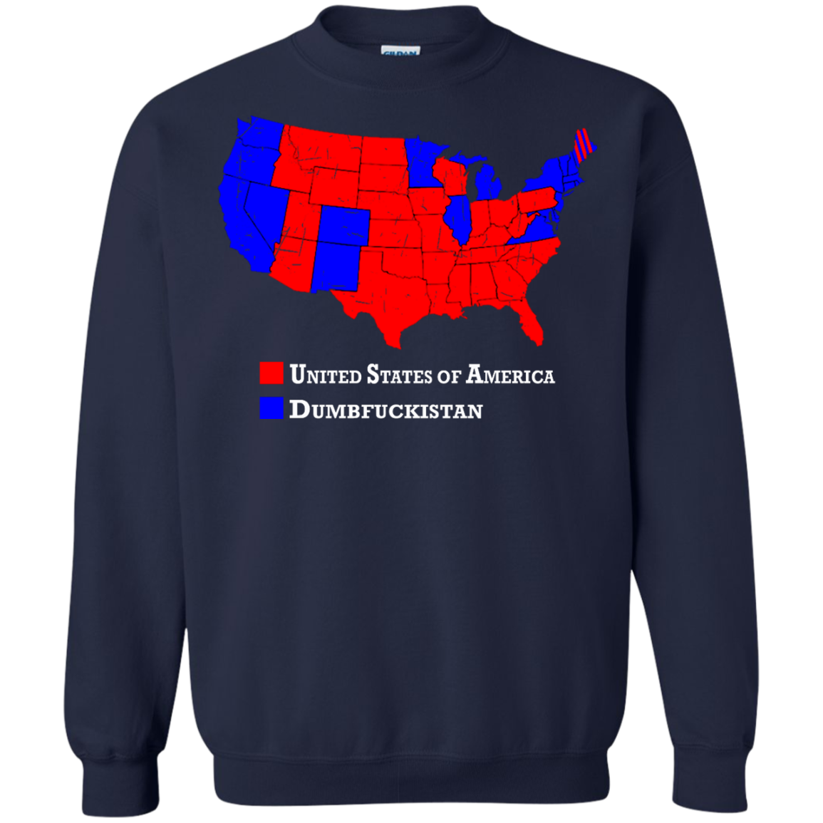 2016 Presidential Election Map Shirt, Hoodie, Tank - TeeDragons