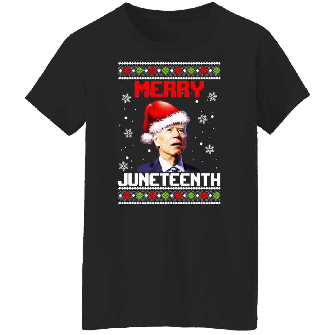 Joe Biden - Merry Juneteenth Christmas Sweater