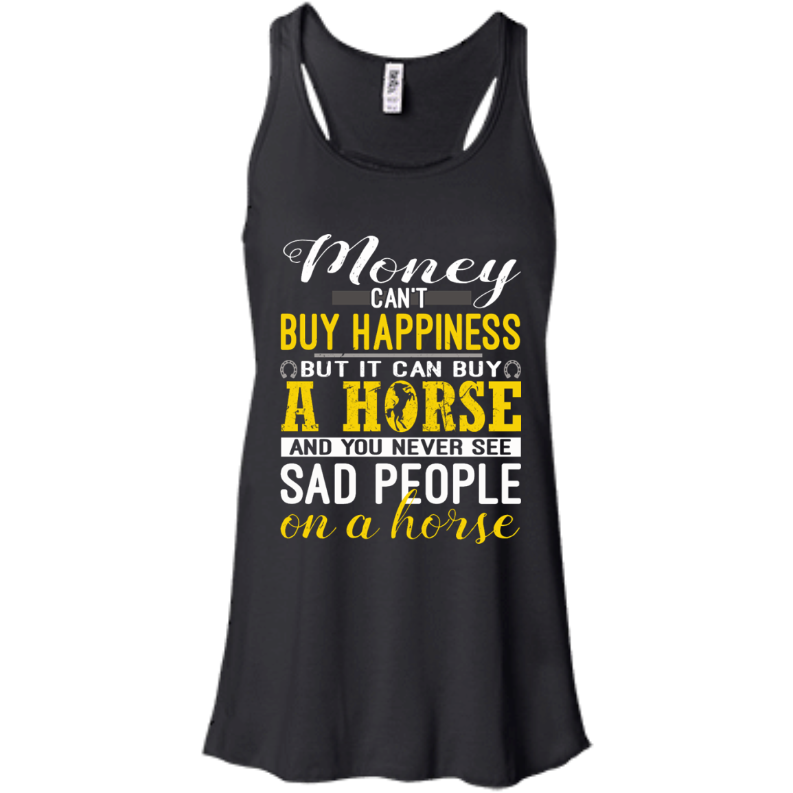 Money Can't Buy Happiness But It Can Buy A Horse Shirt, Hoodie, Tank - TeeDragons