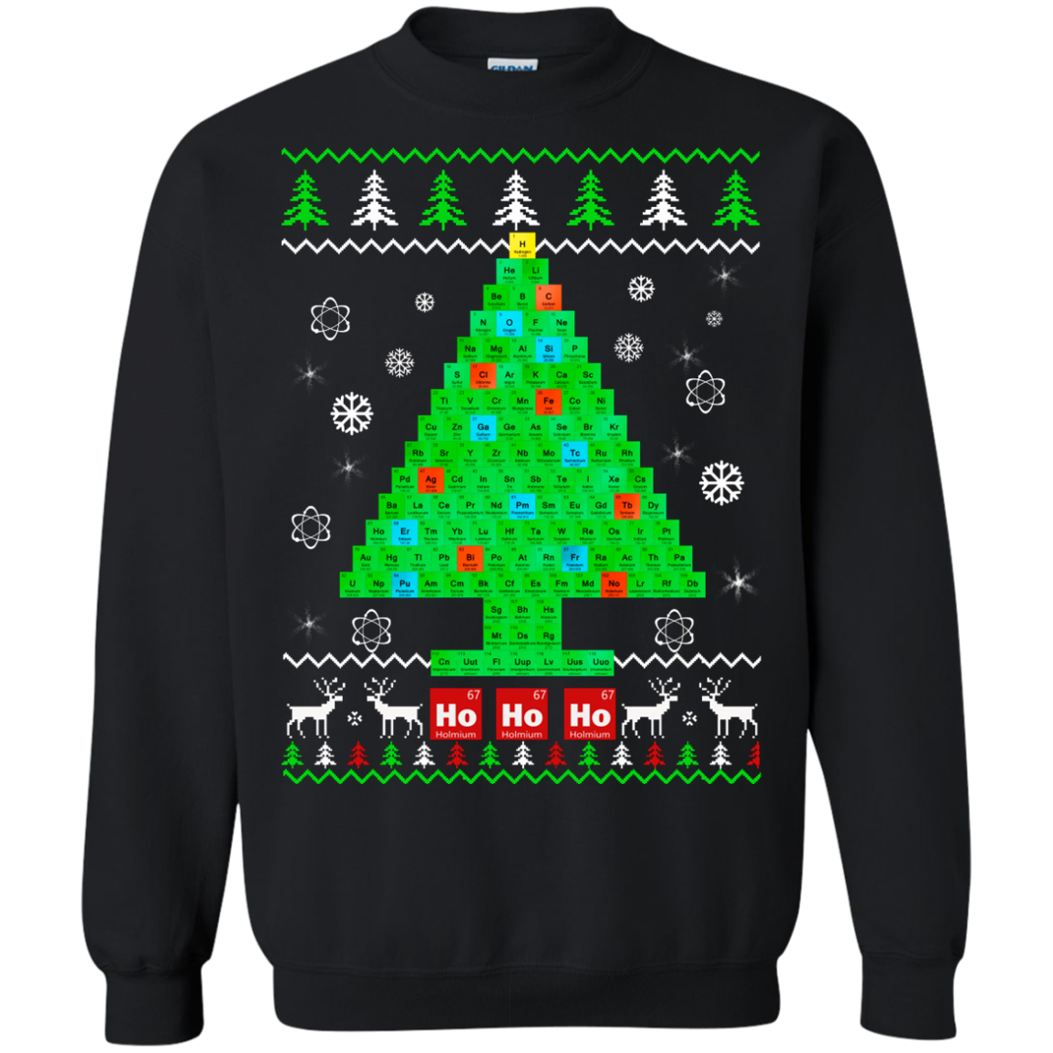 Chemistry Christmas - Chemist Tree Sweater - TeeDragons