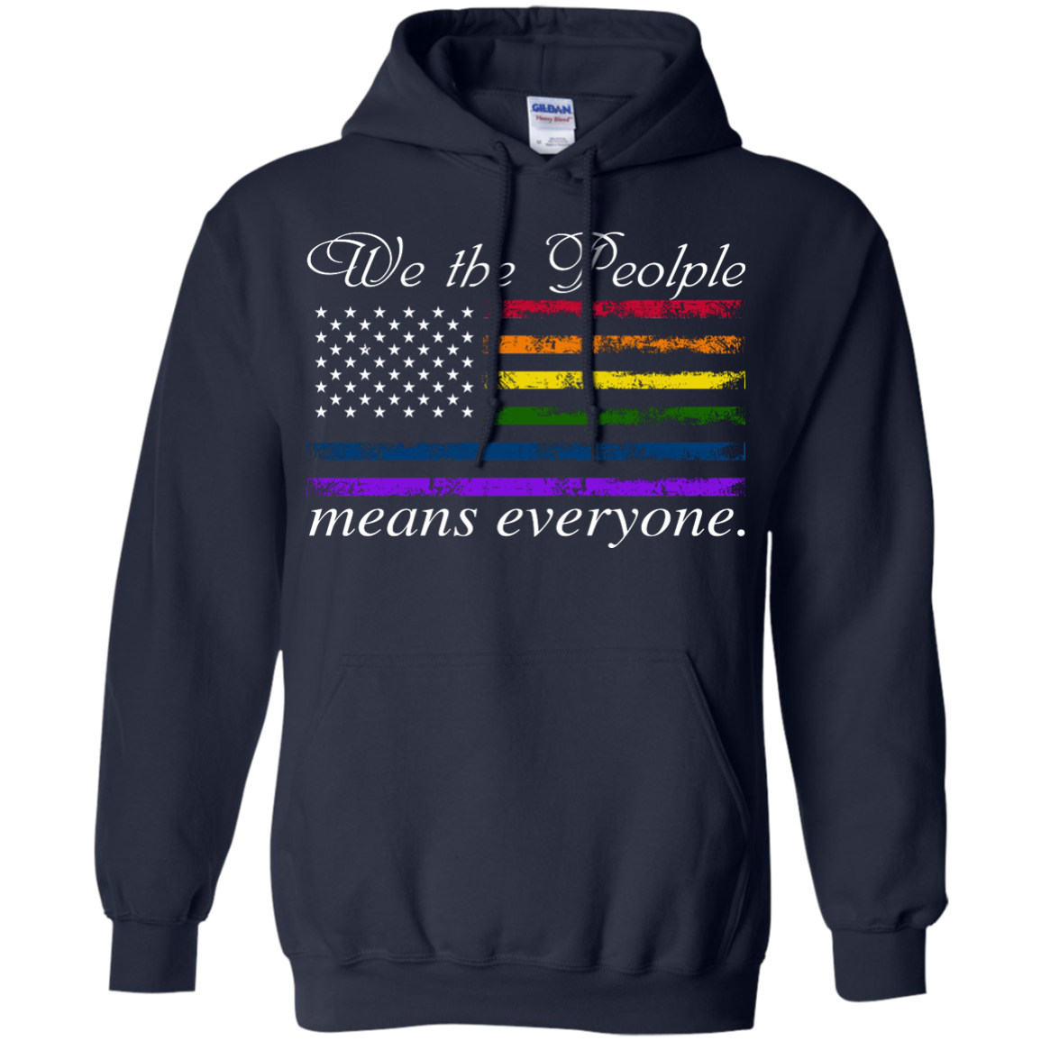 We the People Means Everyone Shirt, Hoodie, Tank - TeeDragons