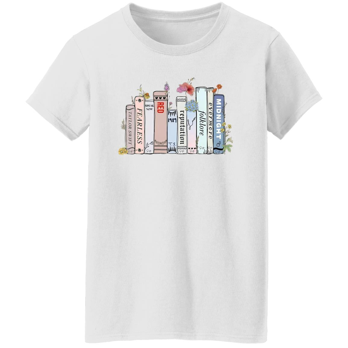 Vintage Albums As Books Taylor Shirt