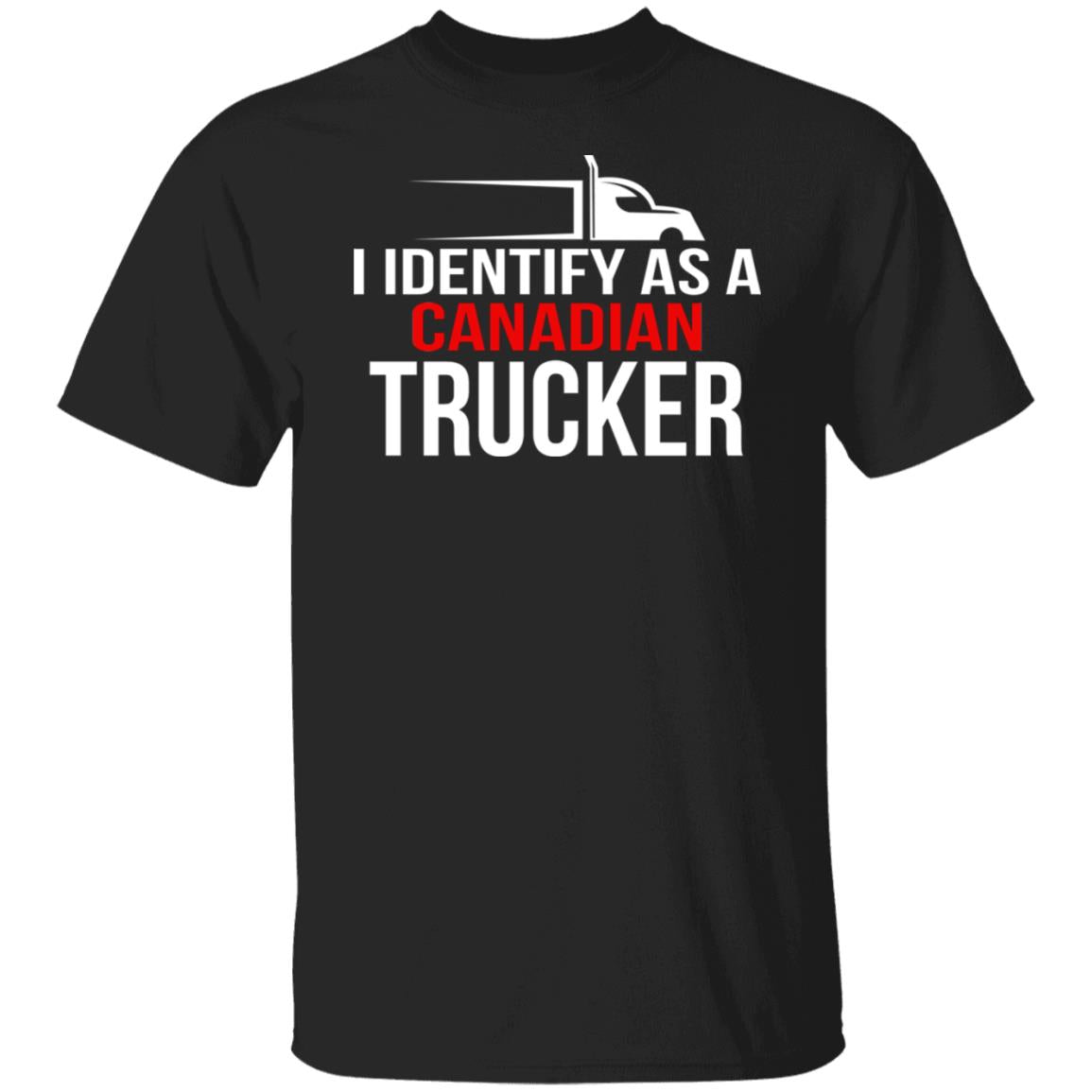 I identify as a Canadian trucker shirt