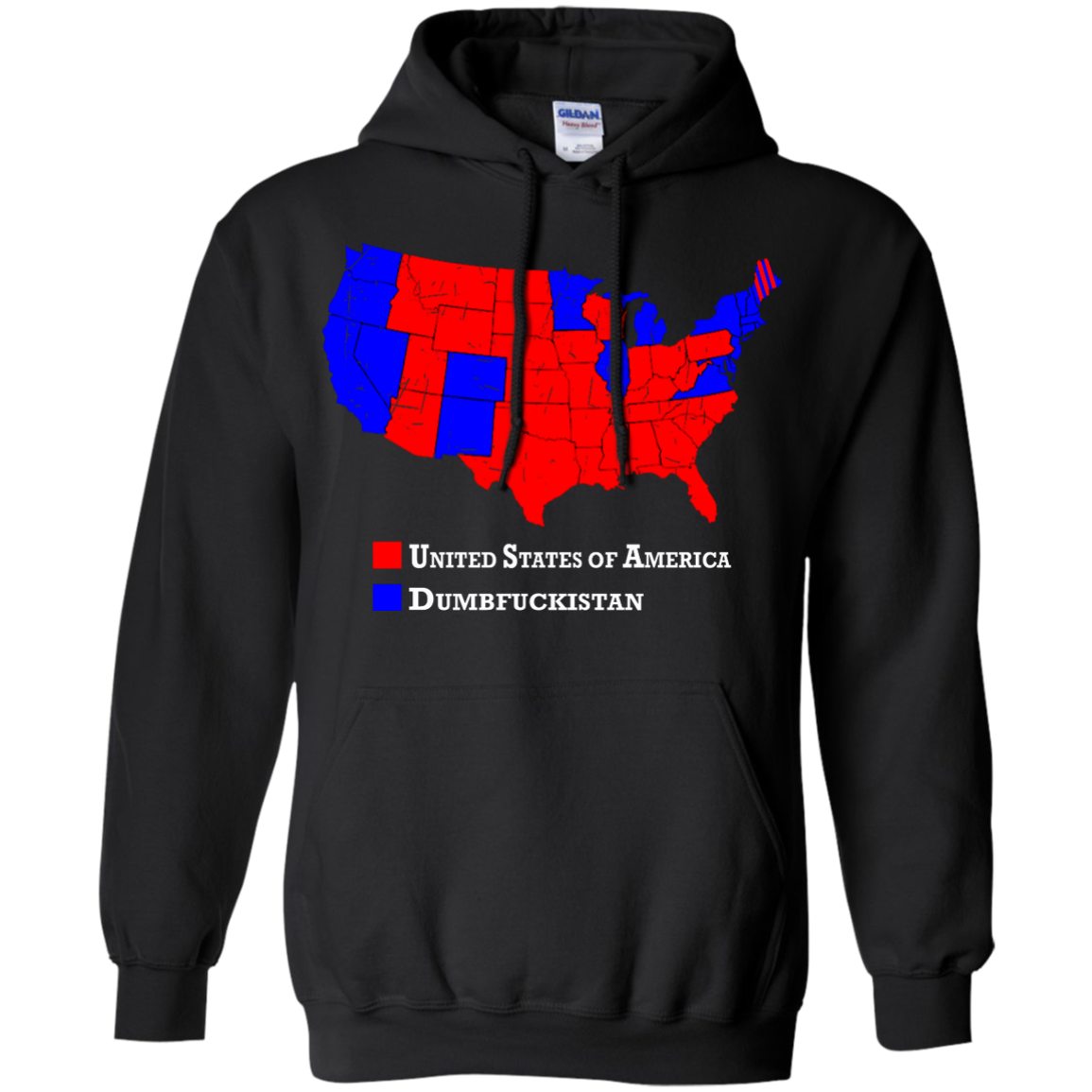 2016 Presidential Election Map Shirt, Hoodie, Tank - TeeDragons