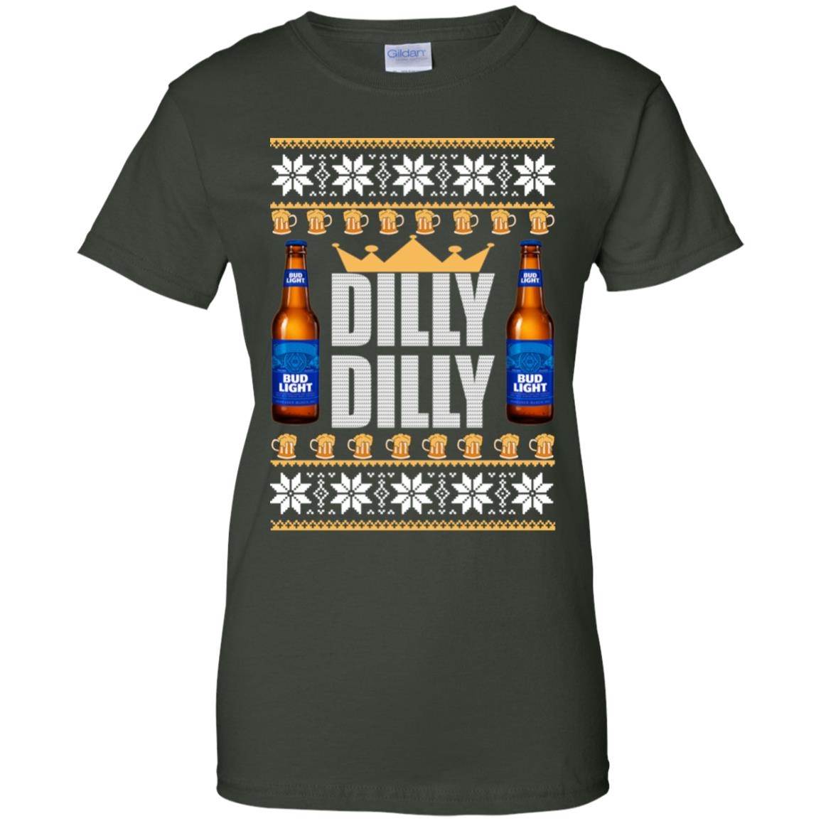 Bud Light Dilly Dilly Beer Christmas Sweater - TeeDragons